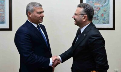 Rektör Adıgüzel, Vali Hüseyin Aksoy’u ziyaret etti