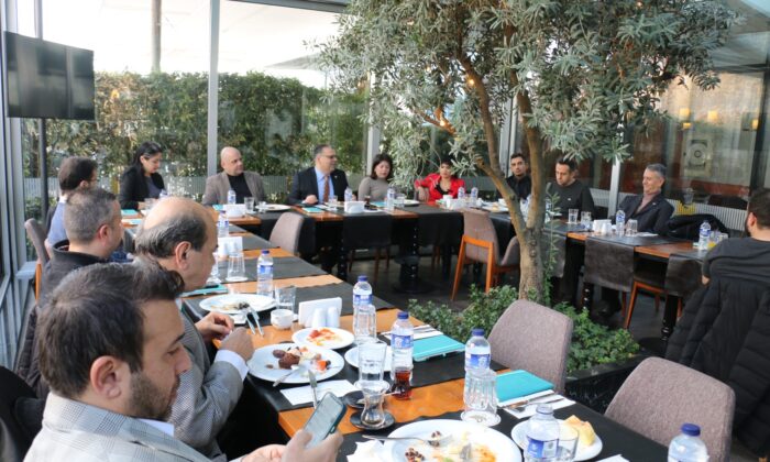 Eskişehir Barosu yöneticileri basın mensupları ile bir araya geldi