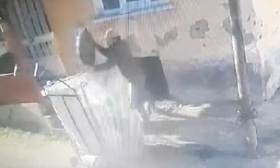 Bodrumdan eşya çalan hırsızlar kamerada