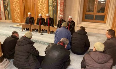 Afyonkarahisar’da Miraç Kandili dualarla geçirildi
