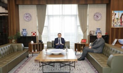 Vali Musa Işın, Rektör Süleyman Kızıltoprak’ı ağırladı