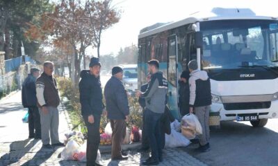 Sivrihisar’da halk pazarına ücretsiz halk otobüsü seferleri başladı
