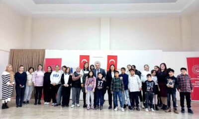 Kaymakam Öztürk çocuklarla birlikte etkinlik yaptı