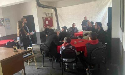 Kıraathanede erkeklere kadına yönelik şiddete karşı farkındalık seminer verildi