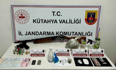 Kütahya’da jandarmadan uyuşturucu operasyonu: 2 gözaltı