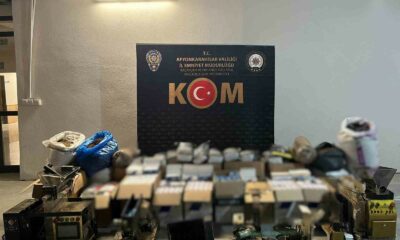 Polisten kaçak tütün operasyonu