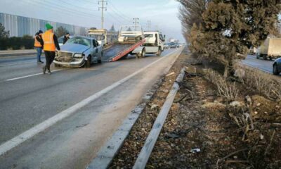 Afyonkarahisar’da zincirleme trafik kazası