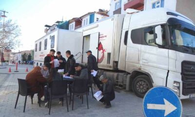 Hisarcık’ta “Birbirimize candan bağlıyız” sloganıyla kan bağışı kampanyası düzenledi
