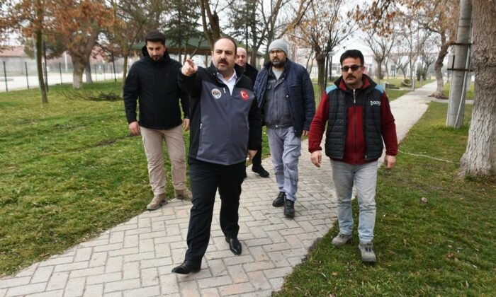 İnönü’deki yoğun ilgi gören parka yeni kamelyalar geliyor