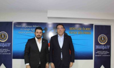 Emekli Tümamiral Bağcıoğlu’ndan EMŞAV’a ziyaret