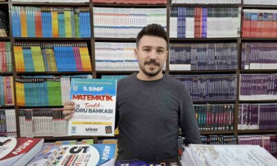Sınav haftası test kitaplarına olan ilgiyi artıyor