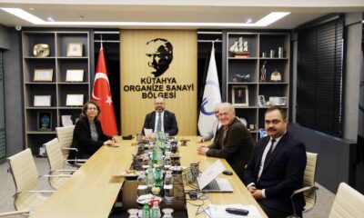 Defterdar Hatice İşcen Ercoşkun Kütahya OSB yönetimine ziyaret