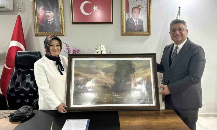 Rektör Kızıltoprak’tan AK Parti Kütahya İl Başkanı Erenler’e tebrik ziyareti