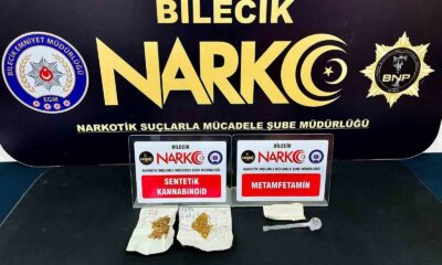 Bilecik’te eş zamanlı uyuşturucu operasyonu
