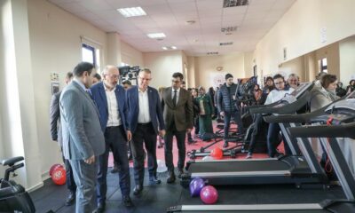 Kütahya Zafertepe ve Dumlupınar kız öğrenci yurtlarına spor salonu