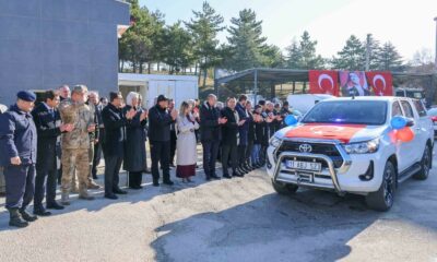 Bilecik’te emniyet ve jandarma teşkilatlarına 20 yeni araç