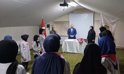 Kütahya’da izci öğrencilere yönelik kamp düzenlendi