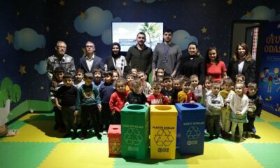 Kütahya Belediyesi’nden miniklere “Sıfır atık” eğitimi