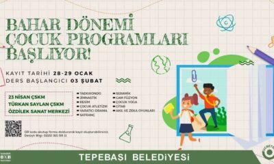 Tepebaşı Belediyesi’nin çocuk programları kayıtları başlıyor