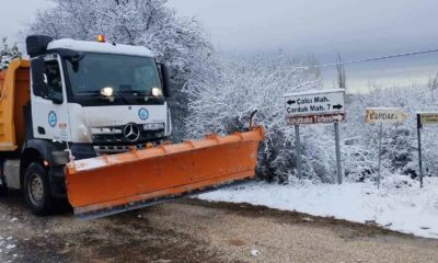 Eskişehir Büyükşehir Belediyesi’nden kar mesaisi
