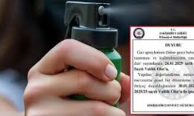 Eskişehir’de biber gazı yasağı geri çekildi