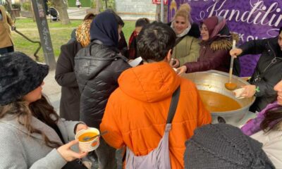 AK Partili  İl Kadın Kolları, Eskişehir’de sıcak çorba dağıttı