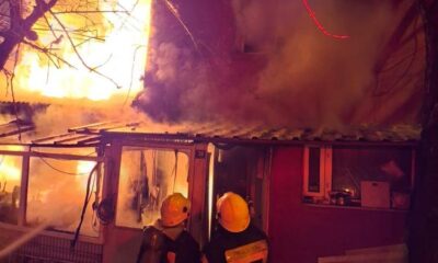 Gece yarısı korkutan yangın