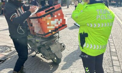 Trafik polisi 78 sürücü ve araca işlem uygulandı