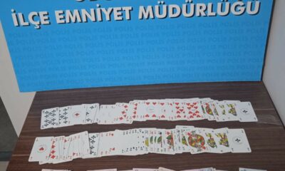 Dernekte yasadışı kumar oynayan 5 kişiye 46 bin 235 lira ceza