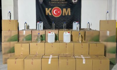 Eskişehir’de kaçak içki operasyonu