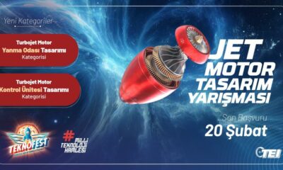 TEKNOFEST 2025 Jet Motor Tasarım Yarışması için başvurular devam ediyor