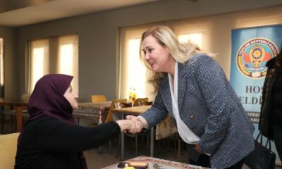 Polis ekipleri 14 Şubat’ta huzurevi sakinlerini ziyaret etti