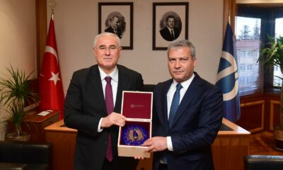 Kamu Başdenetçisi Akarca, Rektör Adıgüzel’i ziyaret etti