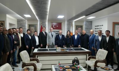 AK Parti İl Başkanı Gürhan Albayrak’a hayırlı olsun ziyareti