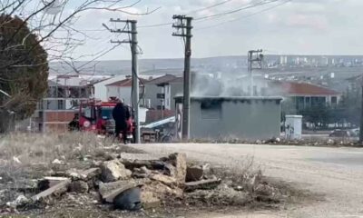 Eskişehir’de trafo yangını korkuttu