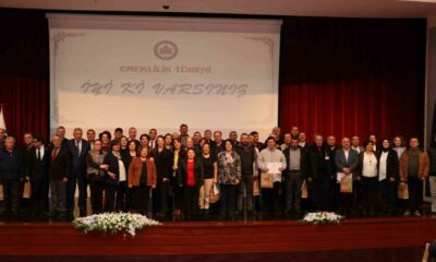 ESOGÜ’den emekli idari personeli için emeklilik töreni
