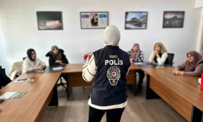 Kadınlara güvenli internet kullanımı anlatıldı