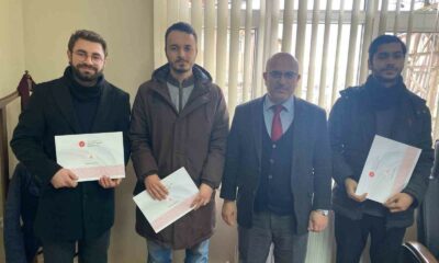 Emet’e yeni atanan 3 din görevlisine resmi belgeleri takdim edildi