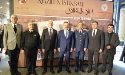 “Maziden İstikbale Asırlık Şifa” eserinin sergisi açıldı
