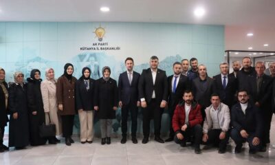 AK Parti Gediz ilçe Teşkilatı’ndan il başkanlığına ziyaret
