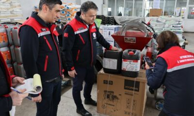 Gübre dağıtıcısı ve üretim yerlerine yönelik denetim