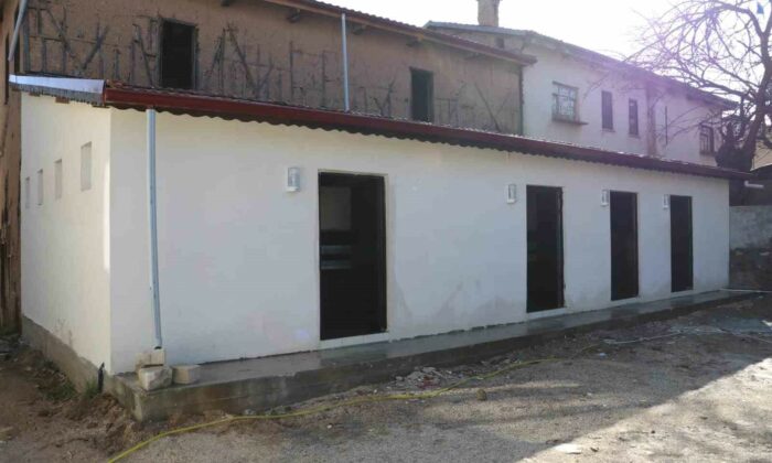 Tarihi Camii’nin şadırvanı hizmete açıldı