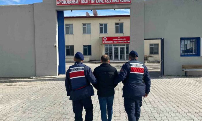 Hapis cezası ile aranan şahsı jandarma yakaladı