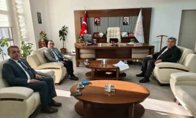 Kaymakam Yücel, ilçenin eğitim durumunu görüştü