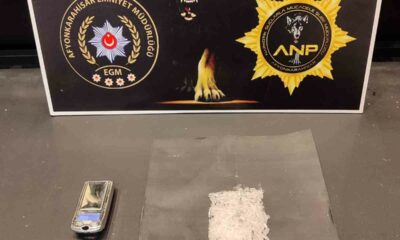 Polis takibe aldığı şahsı uyuşturucu madde ve hassas teraziyle yakaladı