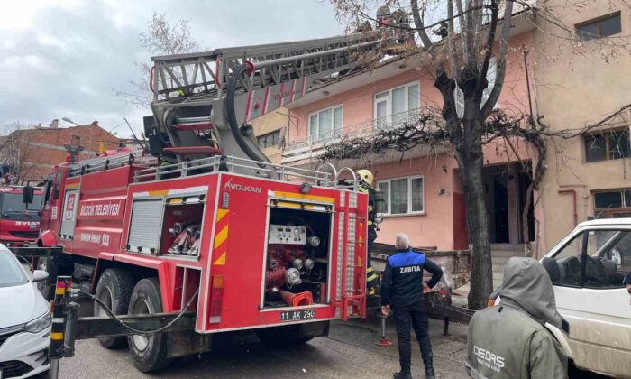 Bilecik’te bacı yangınında anında müdahaleyle söndürüldü