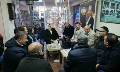 Milletvekili Gürcan, Tarihi Atlıhan Çarşısı’nda esnafın sıkıntılarını dinledi