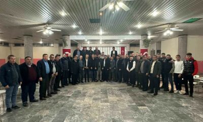 Kütahya İl Genel Meclis Başkanı Muammer Özcura muhtarlarla bir araya geldi