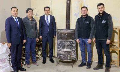 Depremzede Adil Kenziman’a moral motivasyonu