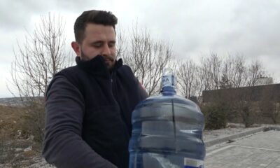 Kütahya’da Sırma su damacanasından fırça çıktı